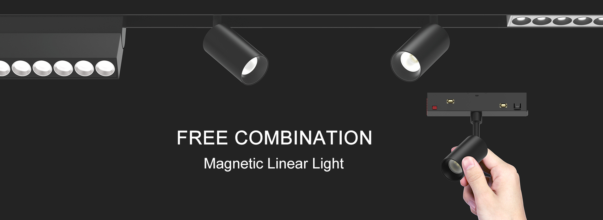 Commercial Magnetic Track Light